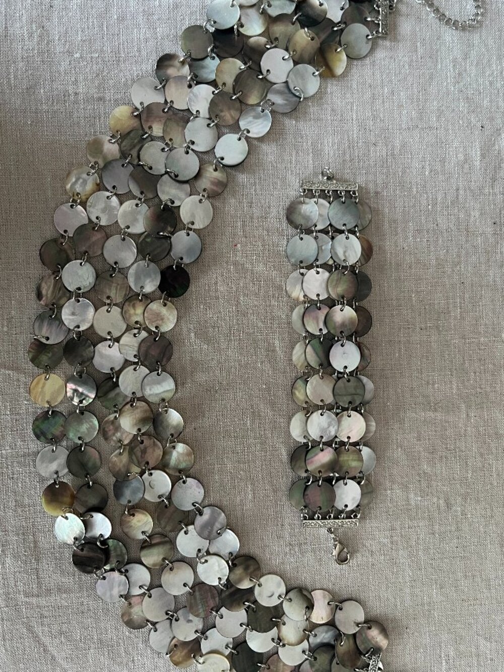 Lia Sophia "Moon Drops" Necklace and Bracelet Set